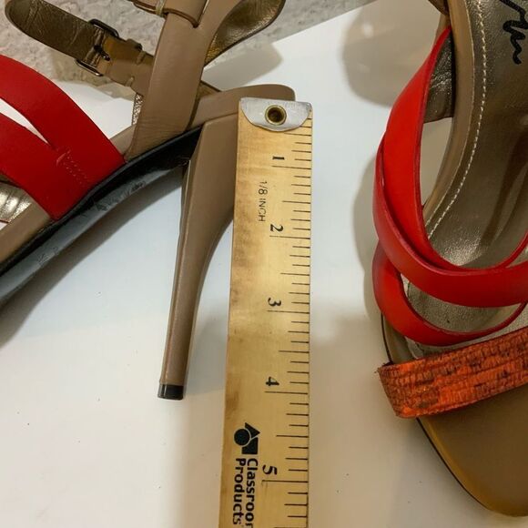 Lanvin/ Heels/ Sandals/ leather size 9 - Picture 12 of 15